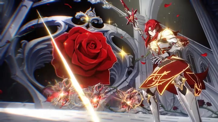 Honkai: Star Rail screenshot of Argenti in combat.