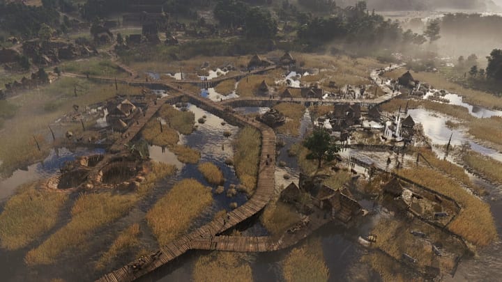 Anno 117: Pax Romana screenshot of marshes.