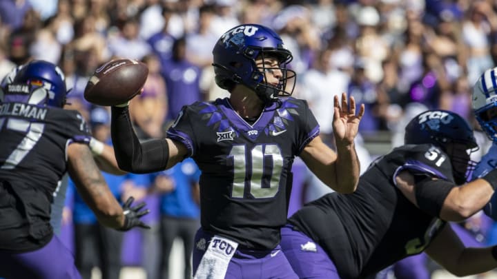 TCU quarterback Josh Hoover