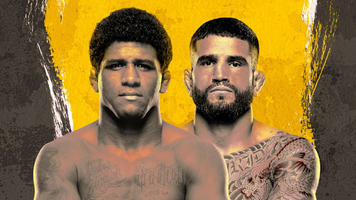 Official graphic for UFC Vegas 97: Gilbert Burns vs. Sean Brady.