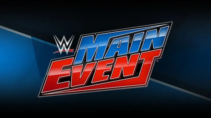 The official logo of WWE Main Event, which airs every Wednesday.