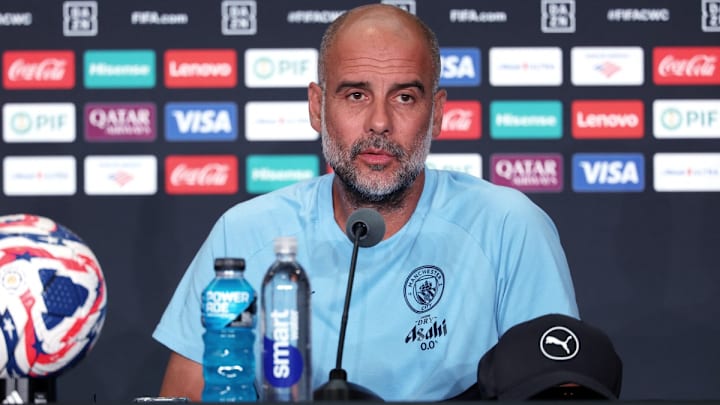 Pep Guardiola, técnico del Manchester City.