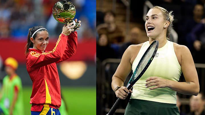 Aitana Bonmatí y Aryna Sabalenka, de lo más destacado del deporte femenil en 2025.