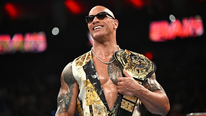 Wwe the rock hot sale