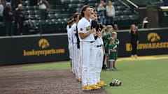 Iowa pitcher Brody Brecht. (Photo: Rob Howe/HN) 