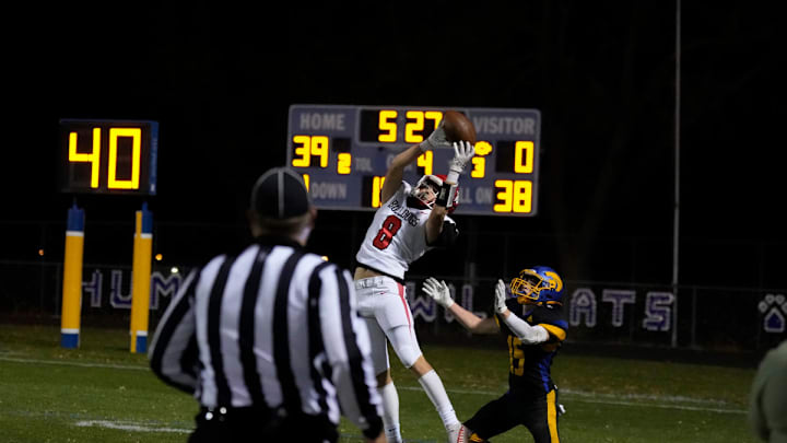 Live Iowa high school football scores from Week 10 of the 2024 IHSAA season