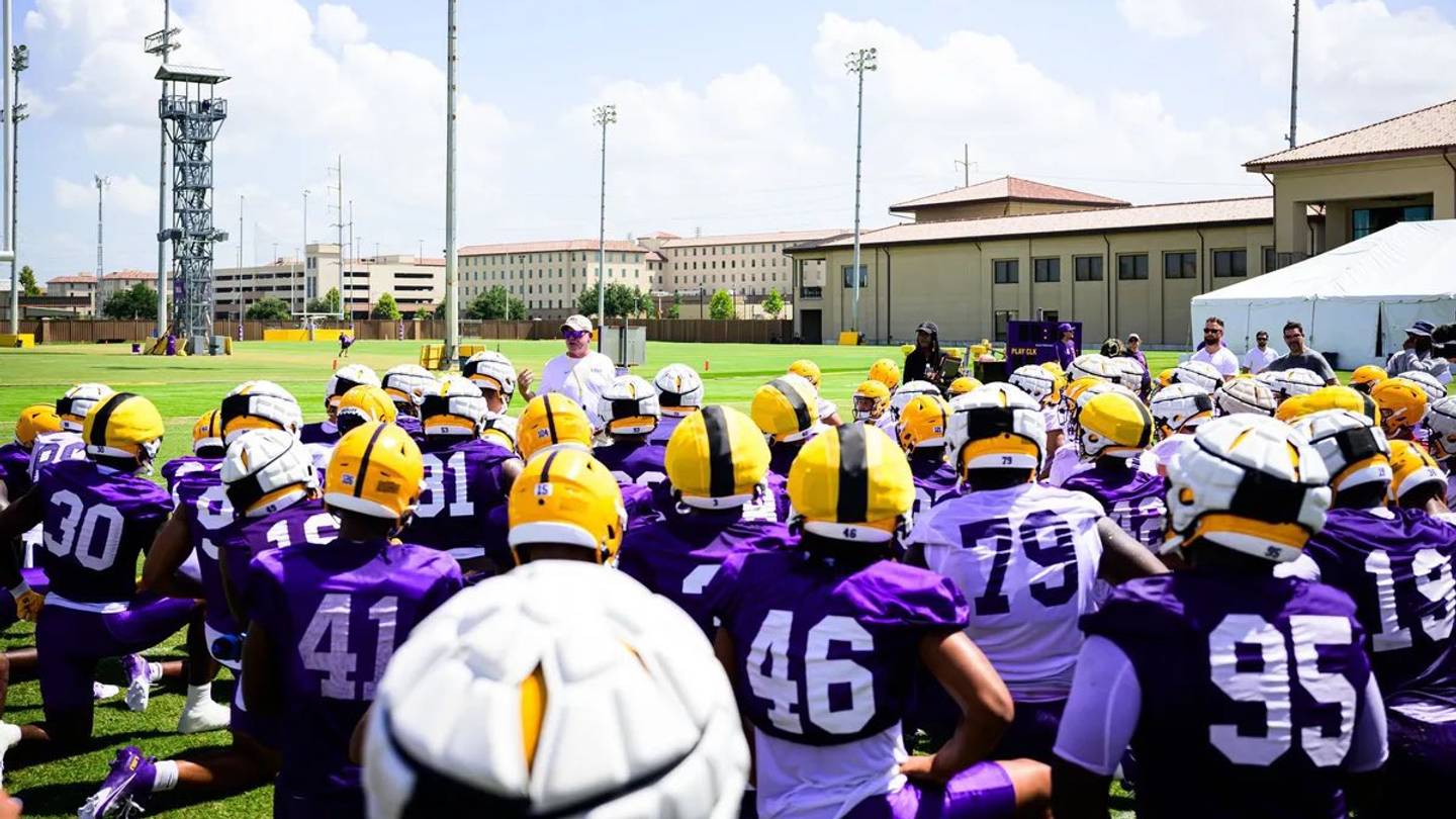 The Buzz: LSU Football Named Finalists for Pair of Coveted Wide Receiver Targets