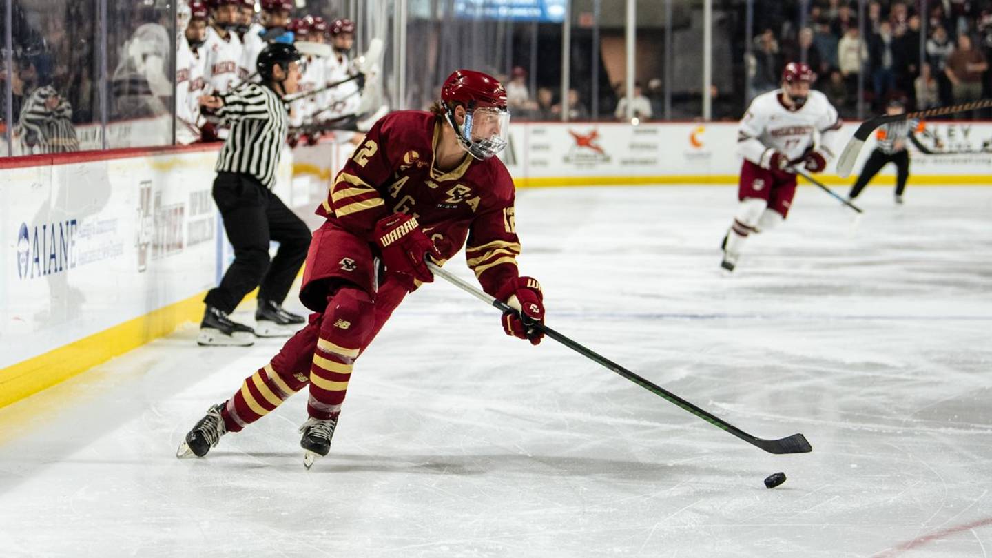 How Boston College's Series Split With UMass Impacted Hockey East Standings