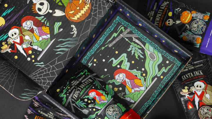 Bones Coffee Company Has 'The Nightmare Before Christmas' Coffee Blends