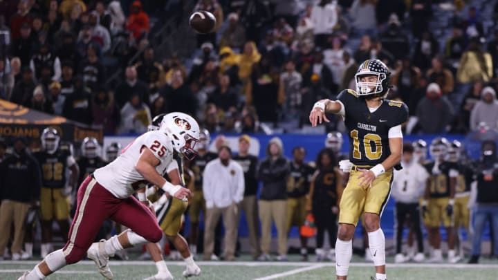 Julian Lewis and nationally-ranked Carrollton host Columbia on Friday in a Georgia high school football matchup. 