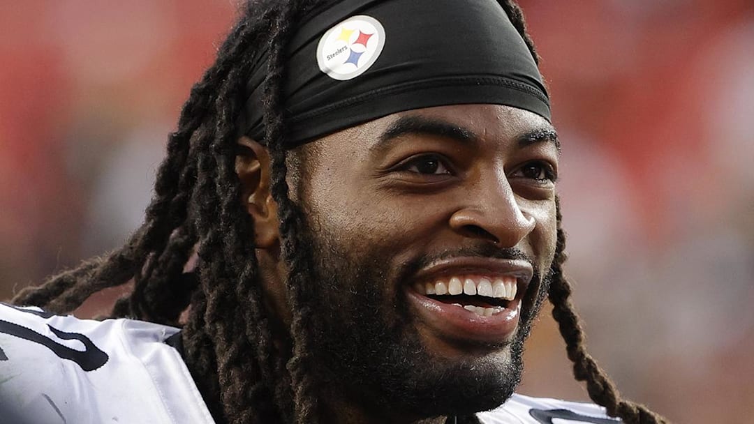 NFL Los Angeles Chargers running back Najee Harris NFL Los Angeles Chargers running back Najee Harris