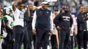 DeSoto coach Claude Mathis paces the sidelines during the UIL 6A Division II state championship in 2023. | Photo by Tommy Hays, SBLive