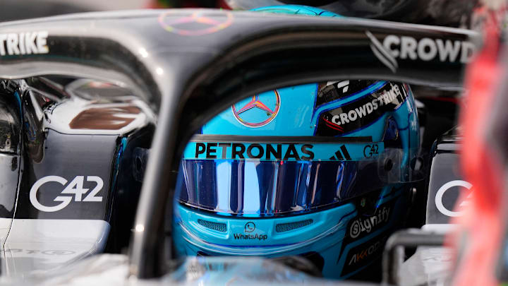 George Russell, de Mercedes, destacó en la segunda práctica libre del día para el GP de Canadá de la Fórmula Uno.