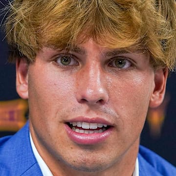 NCAA Football Arizona State quarterback Sam Leavitt