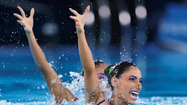 Nuria Diosdado, exintegrante del equipo de natación artística mexicana.