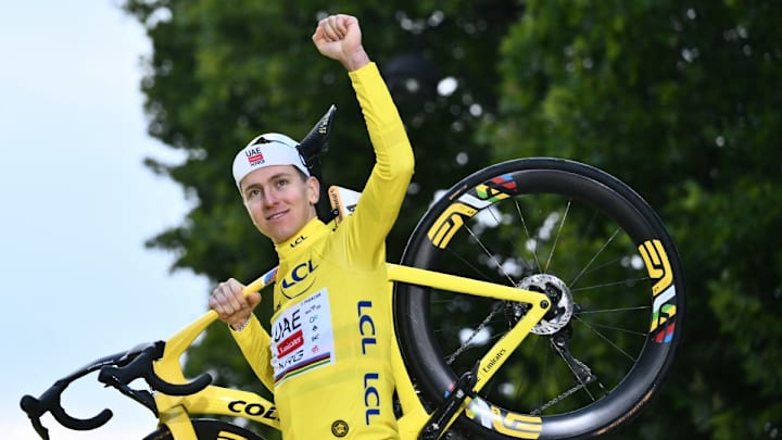 Pogacar, cuatro veces campeón del Tour de Francia.