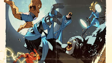 The Flash/Fantastic Four by Adrián Gutiérrez. Image courtesy DC Comics