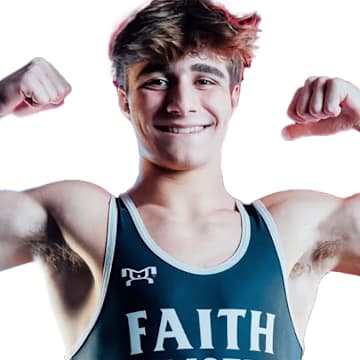 Shane Wagner's upset victory at 165 sparked Faith Christian's comeback and proved to be the difference in a 31-27 win over Wyoming Seminary in a battle of Top 10 nationally ranked wrestling teams.