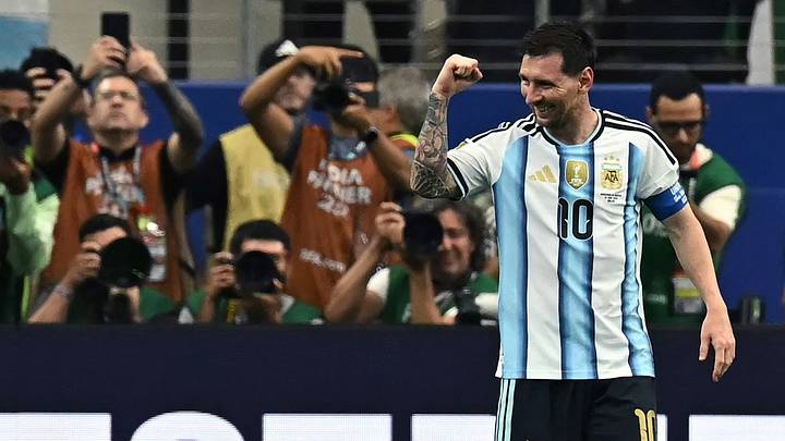 Messi expresó su satisfacción por arrancar la defensa del título con dos victorias. Messi expresó su satisfacción por arrancar la defensa del título con dos victorias.