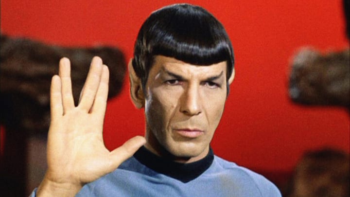 Pictured: Leonard Nimoy as Mr. Spock in STAR TREK (The Original Series) Screen grab: ©1967 CBS Broadcasting Inc. All Rights Reserved.