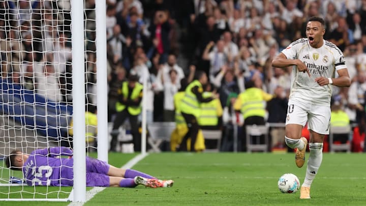 Otros dos goles para Kylian Mbappé. El depredador francés ya lleva 13 en LaLiga.