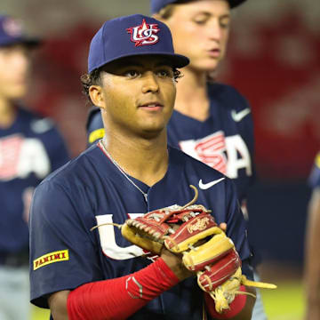 Kayson Cunningham was taken No. 18 by the Arizona Diamondbacks in the first round of the MLB Draft on July 13. Cunningham was the Texas Gatorade Player of the Year this past spring.