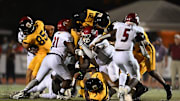 The top two Mississippi high school football teams clash on Friday when Starkville visits Louisville. 