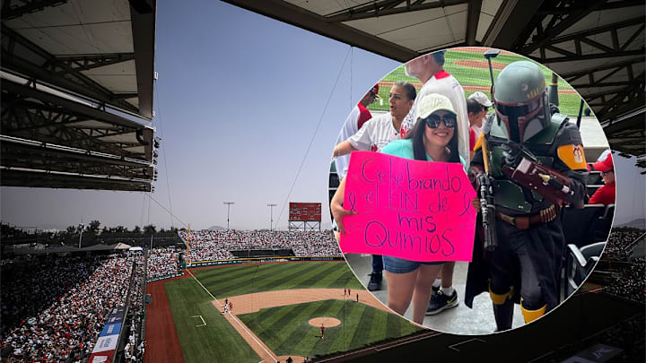 El día que Lesly Gutiérrez celebró el fin de sus quimios en el Estadio Alfredo Harp Helú El día que Lesly Gutiérrez celebró el fin de sus quimios en el Estadio Alfredo Harp Helú