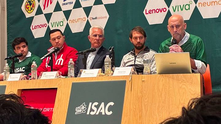 Varios especialistas de equipos mexicanos participaron en la conferencia. Varios especialistas de equipos mexicanos participaron en la conferencia.