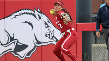 Oklahoma third baseman Nelly McEnroe-Marinas