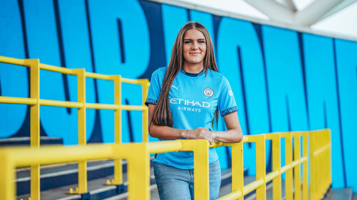 Gracie Prior has signed her first professional contract with Manchester City