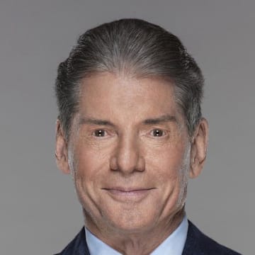 Jan 18, 2018; Stamford, CT, USA; WWE founder and chairman Vince McMahon poses for a portrait photo.  McMahon announced that the XFL will re-launch in 2020. Mandatory Credit: Craig Ambrosio/Handout Photo via Imagn Images