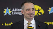 Iowa Hawkeyes men's basketball head coach Ben McCollum