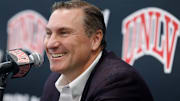 Dan Mullen speaks to the media about his first UNLV recruiting class.