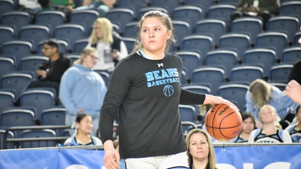 McDonald's All-American Brynn McGaughy led Central Valley to a perfect season in winning Class 3A girls championship.