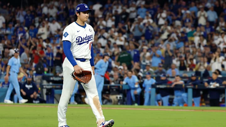 Shohei Ohtani debutó como lanzador en esta Serie Mundial y fue retirado en la séptima entrada. El estelar japonés dejó el juego abajo 2-1 y cargó con la derrota.