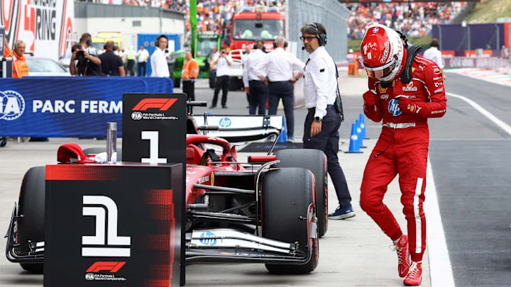 El francés Charles Leclerc firmó la pole position para Ferrari en el GP de Hungría a correrse este domingo. El francés Charles Leclerc firmó la pole position para Ferrari en el GP de Hungría a correrse este domingo.