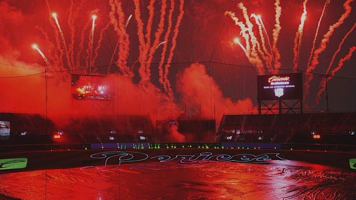 El Juego de Estrellas de la Liga Mexicana de Beisbol fue suspendido el domingo y reanudado este lunes 30 de junio. 