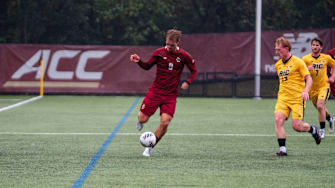 Boston College Men's soccer downed AIC 5-0 on Tuesday night. 