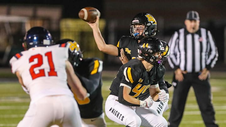 Bishop Kelly quarterback Ben Avella Bishop Kelly quarterback Ben Avella