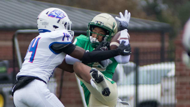 Peachtree Ridge, left, beat Meadowcreek 71-0 Sept. 13; Meadowcreek followed that up with a 90-0 loss to Duluth.