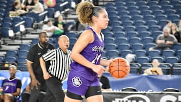 Jayda Lewis and Garfield are four-time defending Class 3A girls champions this week in Tacoma.