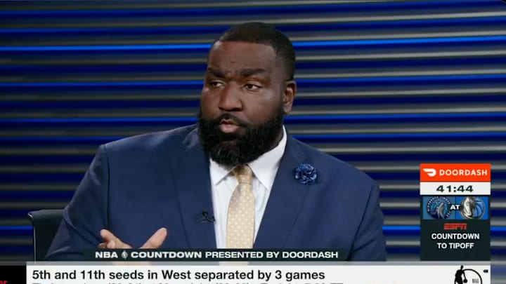 ESPN's Kendrick Perkins ESPN's Kendrick Perkins