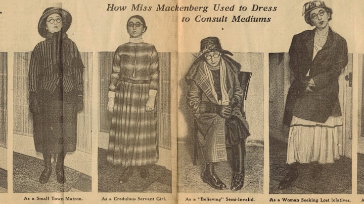 Rose Mackenberg in disguise.