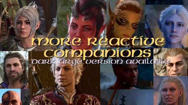 Baldur's Gate 3 More Reactive Companions