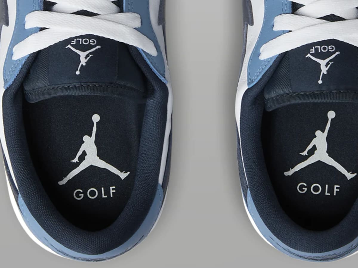 Amazon.com | Nike Men's Jordan 1 High Golf Shoes, White/Pine