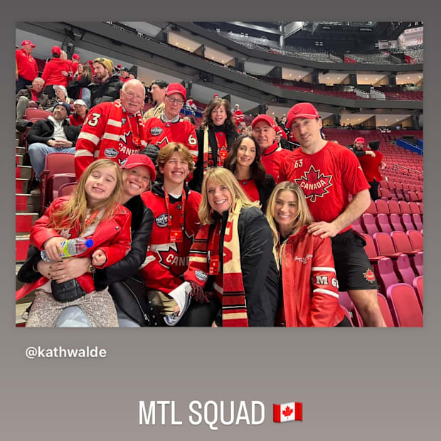 Brad Marchand wife Katrina and family