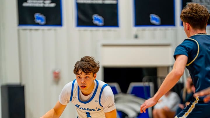 The Master's Academy (Oviedo) guard Jack Kaley has led the Eagles to a 20-5 record and the No. 1 seed for this week's Class 2A, District 4 tournament. 