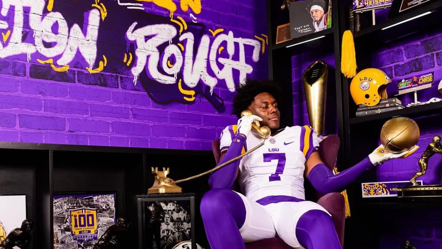 LSU Football, Florida Gators and Texas Longhorns in Mix for Elite EDGE Prospect