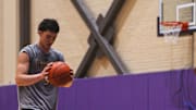 JJ Mandaquit has arrived the UW before any other basketball newcomer. 